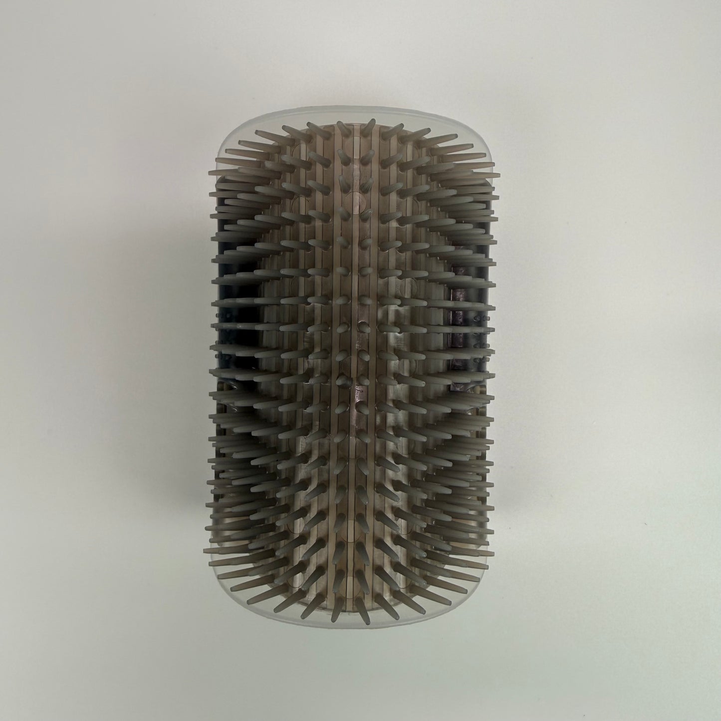 Corner Cat Scratcher – Self Grooming Wall Bristle Brush for Indoor Cats