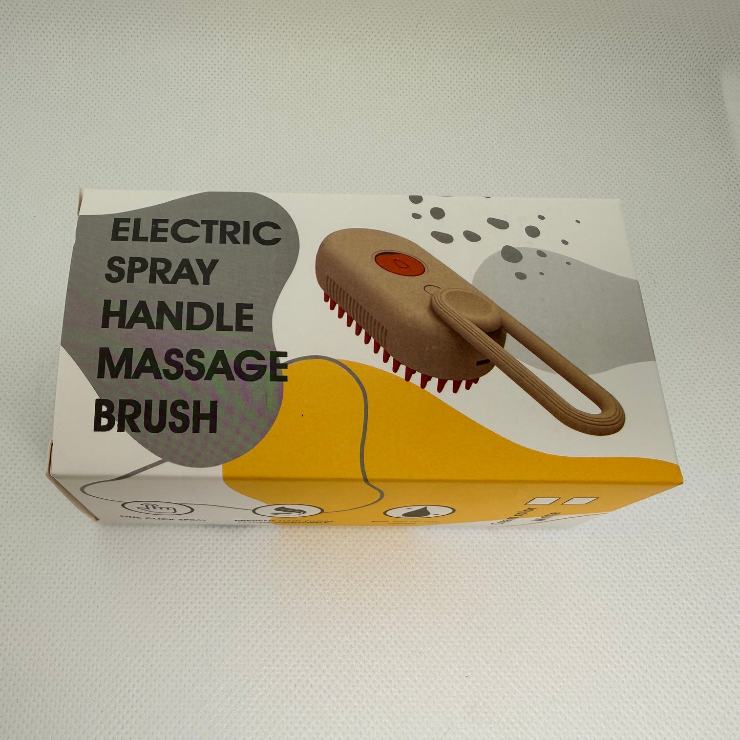 Steam Grooming Brush for Cats – Rechargeable Mist Spray & Hair Removal